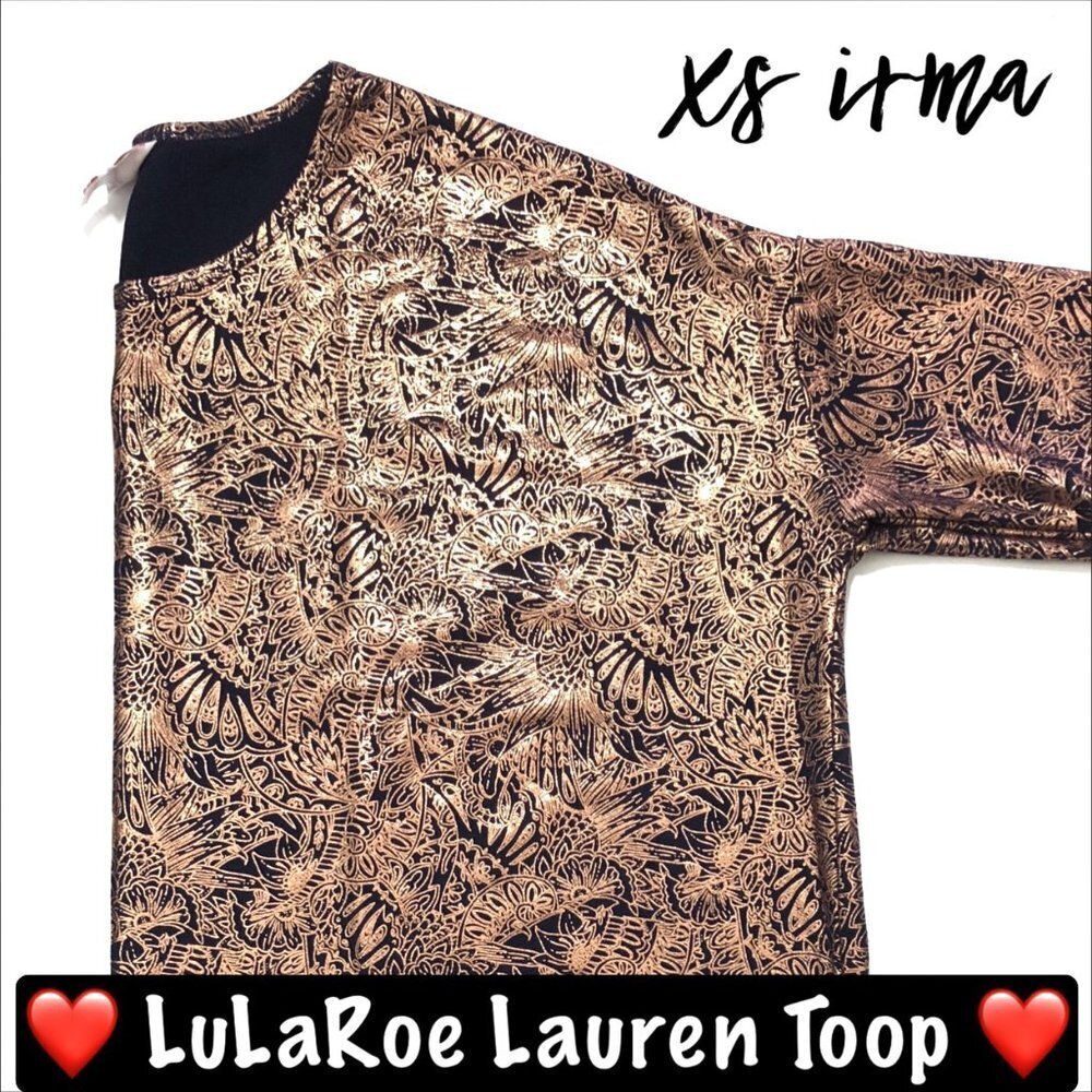 LuLaRoe Elegant Irma tunic new with tags